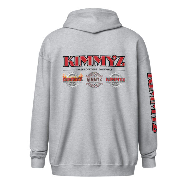 Kimmyz Family - Light Colors - Unisex heavy blend zip hoodie - Image 3